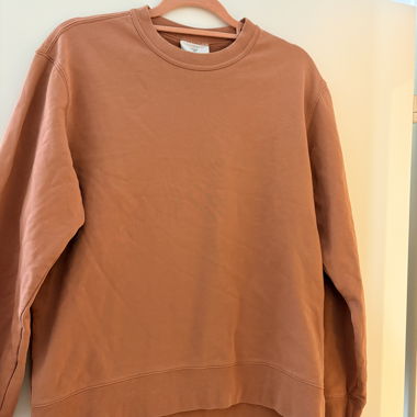 Felpa rosa terracotta