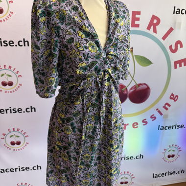 Floral Wrap Dress