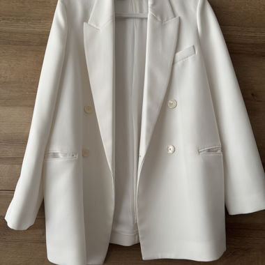 Blazer blanc Zara