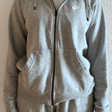 Nike Zip Hoodie Grey
