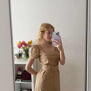 Abito beige 