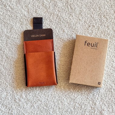 Feuil Slim Wallet neu (Leder)