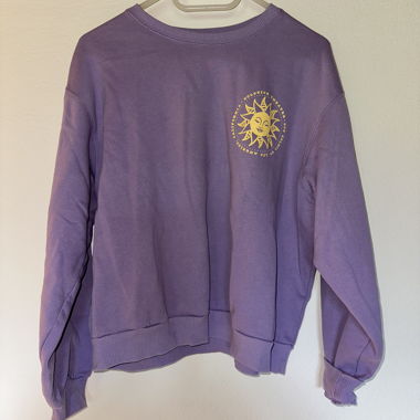 Hollister lila Sweatshirt