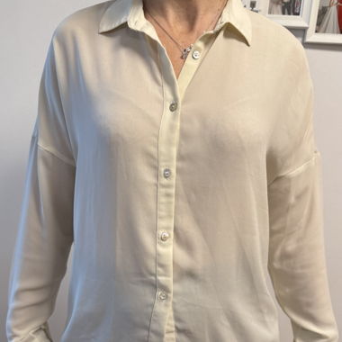 Chemise crème Benetton S