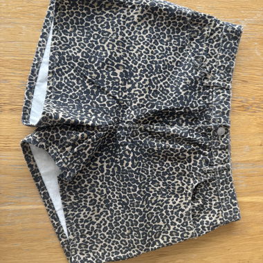 MNG Leopard Print Shorts Gr. 42