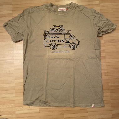 Revolution T-Shirt mit Van-Print