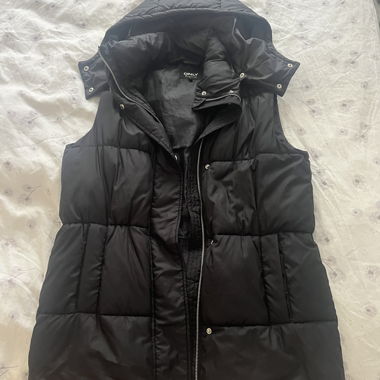 Gilet imbottito nero ONLY