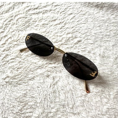 FENDI OVAL SUNGLASSES