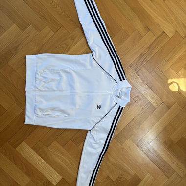 Giacca da training Adidas bianca