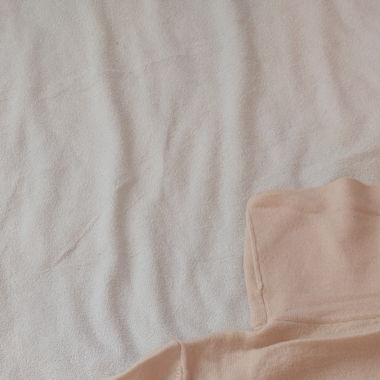 T shirt helllachs mit Rollkragen