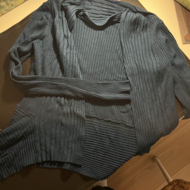 Cardigan blu