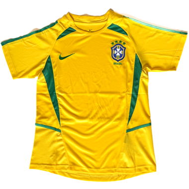 Maillot Nike rétro du Brésil jaune Streetwear - S