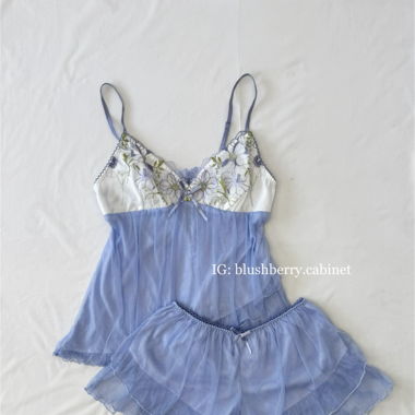 Japanese Blue Mesh Set (size S)