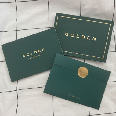 Jungkook BTS GOLDEN WEVERSE ALBUM 