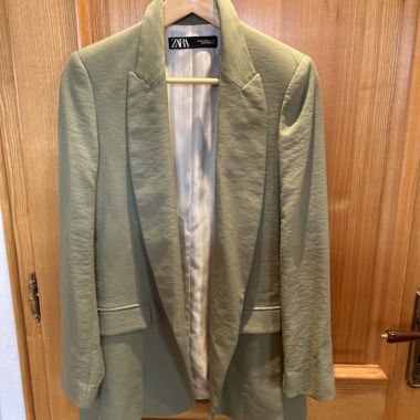 Zara Blazer grün 