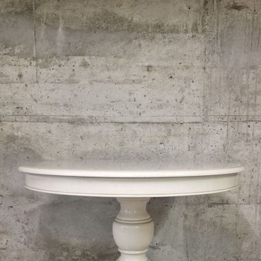 Stilvoller Holztisch im Shabby Chic Stil 100cm 
