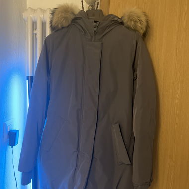 Grey Fur Jacket
