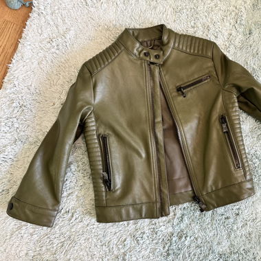 Original Marines Lederjacke Jungen