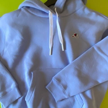 Champion Hoodie Light Blue **UNWORN**