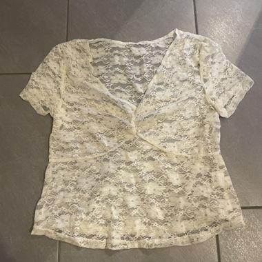 White Lace Top