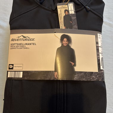 ADVENTURIDGE softshell coat black
