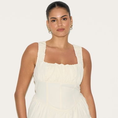 Robe beige PLT