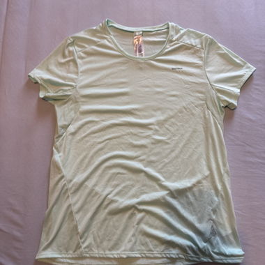 Women's sports T-shirt by Quechua mint green