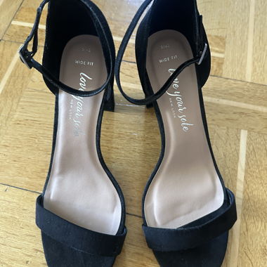 Schwarze New-Look Absatzschuhe