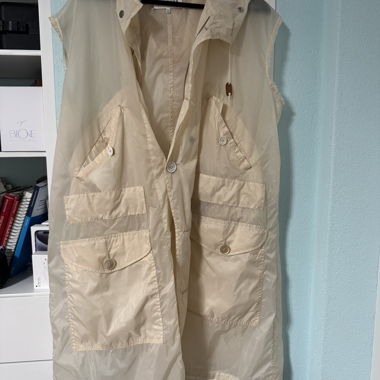 Cappotto antipioggia trasparente senza maniche Maison Margiela