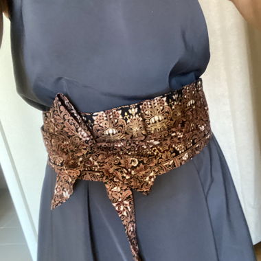 Kopert Baumwollgürtel mit Muster, one size