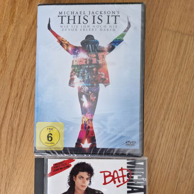 Michael jackson this is it mit musik cd bad