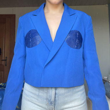 Blazer crop-top - NA-KD