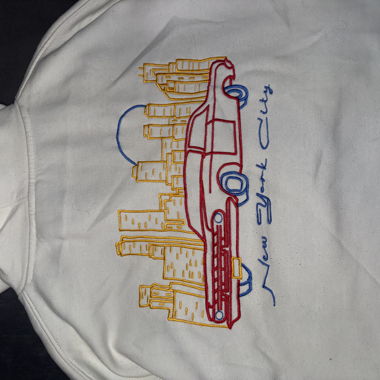New York Kapuzen-Sweatshirt