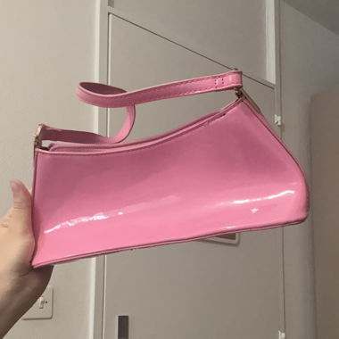 Rosa Handtasche