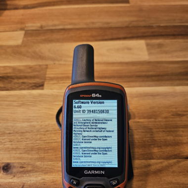 Garmin 64S GPS