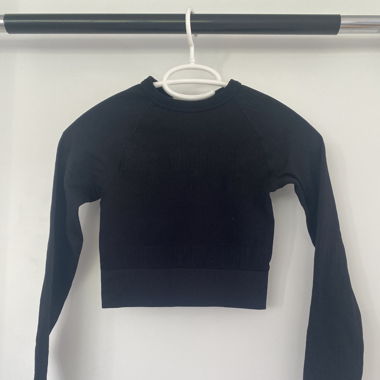 Black longarm shirt stradivarius