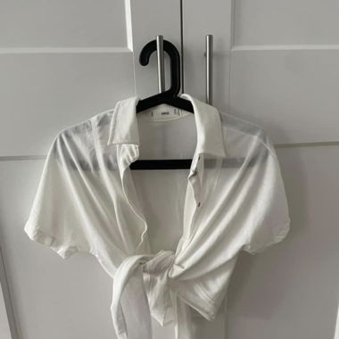 Look Beachy Crop Bluse