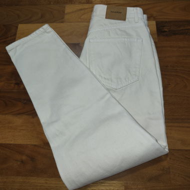 Cream White Jeans Pull&Bear EU 36