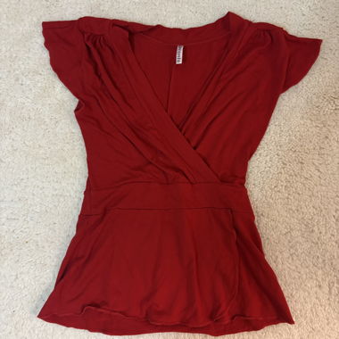 Vintage red top