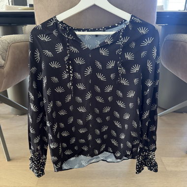 Blusa da donna a motivi Luisa Cerano