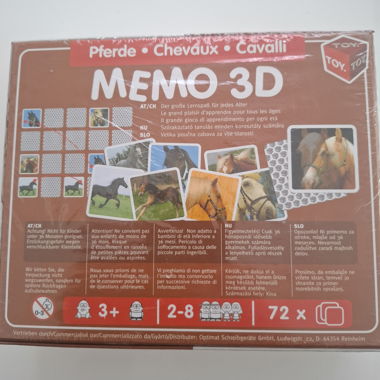 3D Horse Memory Game