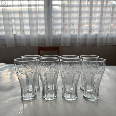 8 Verres à Boisson Coca-Cola