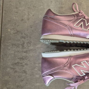 New Balance 373 Metall-Rosa Sneakers Gr. 38