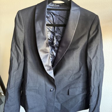 Blazer da smoking GANT blu navy