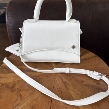 Borsa mini bianca