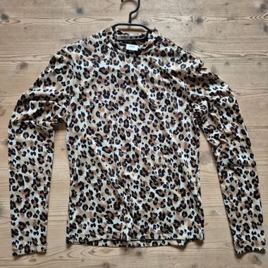 JDY long-sleeve shirt leopard print