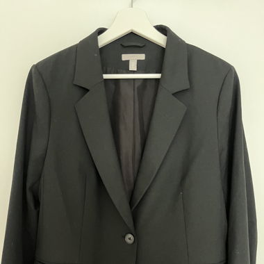 H&M Blazer Schwarz M