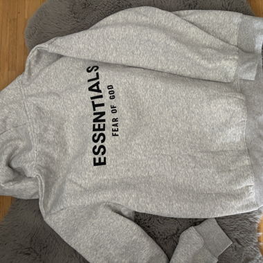 Hoodie Essentials gris