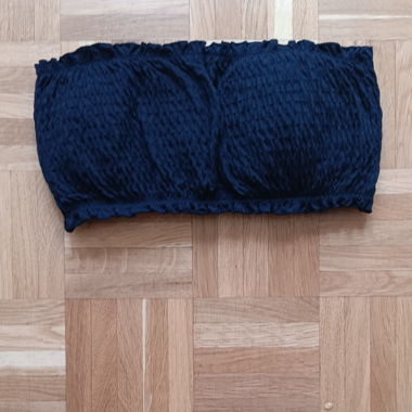 Haut de bikini bandeau noir