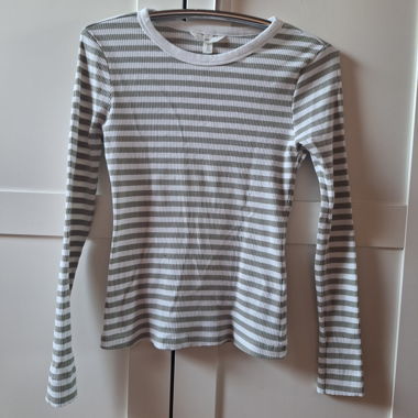 Gestreiftes H&M Langarmshirt Grösse L